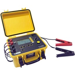 1 pcs - Chauvin Arnoux CA 6240 Ohmmeter, 399 Ω Max, 1μΩ Resolution, 4 Wire - RS Calibrated