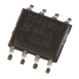 5 pcs - Vishay DG419DY-T1-E3 Analogue Switch Single SPDT 15 V, 18 V, 24 V, 28 V, 8-Pin SOIC