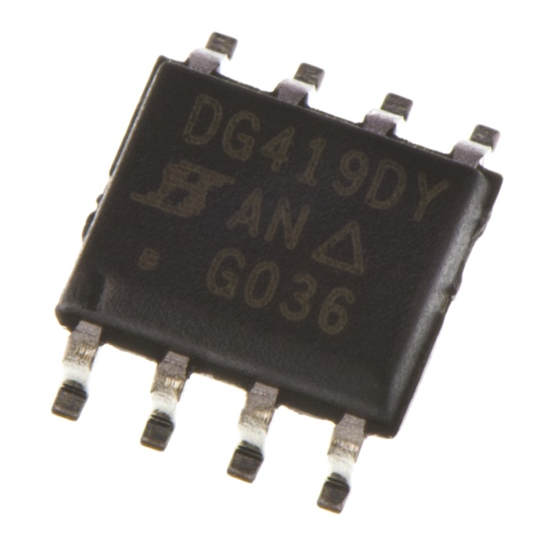 5 pcs - Vishay DG419DY-T1-E3 Analogue Switch Single SPDT 15 V, 18 V, 24 V, 28 V, 8-Pin SOIC