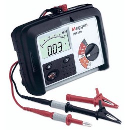 1 pcs - Megger MIT320 Insulation & Continuity Tester, 250V Min, 1000V dc Max, 999mΩ Max, CAT III 600V - UKAS Calibration