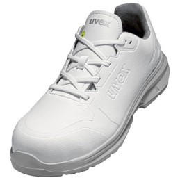 1 Pair - Uvex Uvex 1 Men, Women White Non Metallic Toe Capped Safety Shoes, UK 7, EU 41