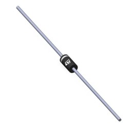 2000 pcs - STMicroelectronics 20V 1A, Schottky Diode, 2-Pin DO-41 1N5817