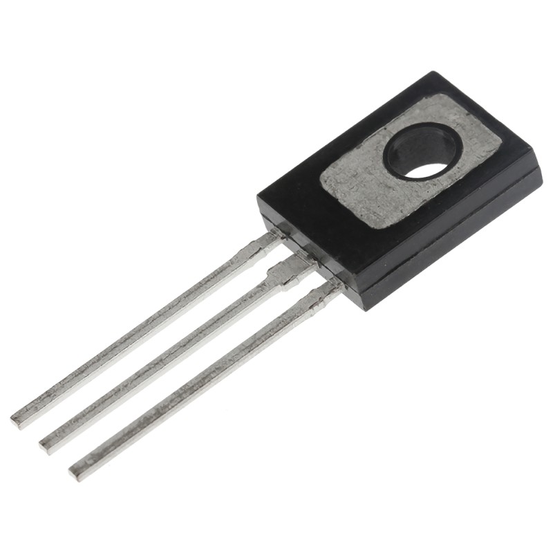 5 pcs - STMicroelectronics BUX87 NPN Transistor, 500 mA, 450 V, 3-Pin SOT-32