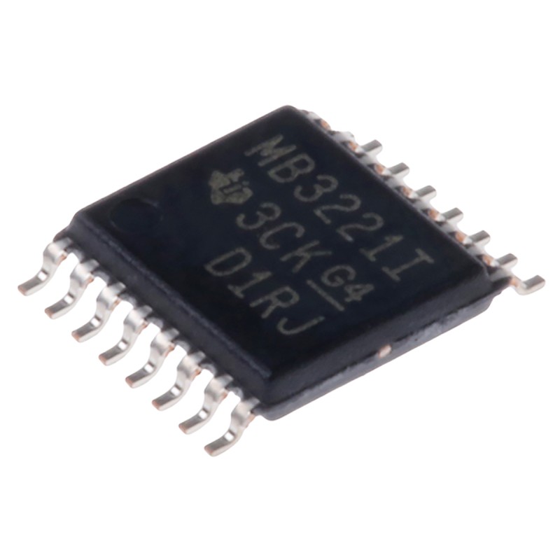 5 pcs - Texas Instruments MAX3221IPW Line Transceiver, 16-Pin TSSOP