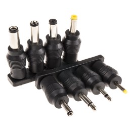 1 Set - Ansmann Interchangeable Plug Set, for use with Plug In & Desktop Power Supply