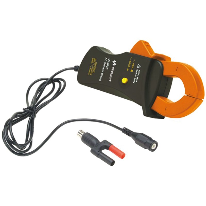 1 pcs - Keysight Technologies U1583B Multimeter Current Clamp Adapter, AC Adapter, 400A ac AC Max, Current Output - UKAS