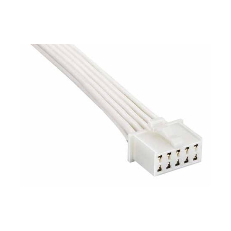 100 pcs - Hirose, MDF6 Connector Housing, 3.5mm Pitch, 4 Way, 2 Row