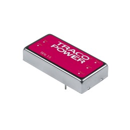 1 Tube of 10 - TRACOPOWER TEN 15 DC-DC Converter, ±12V dc/ ±625mA Output, 36 - 75 V dc Input, 15W, Through Hole, +85°C Max Temp