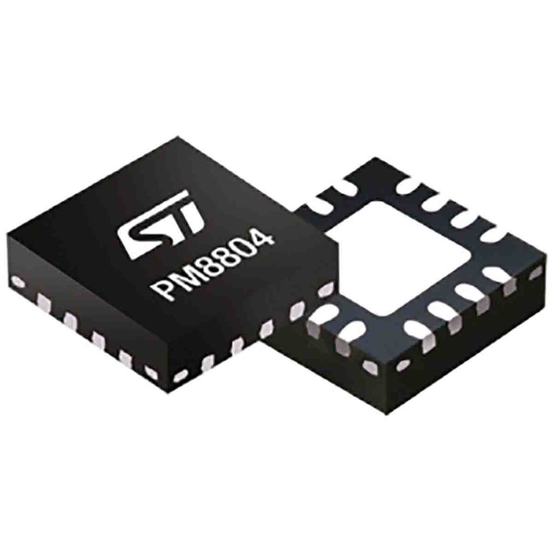 5 pcs - STMicroelectronics PM8804TRLow Side, Gate Driver Power Switch IC 16-Pin, VFQFPN