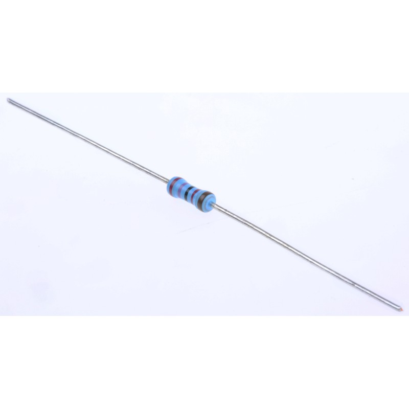 250 pcs - Vishay 27kΩ Thin Film Resistor 0.6W ±1% MRS25000C2702FCT00