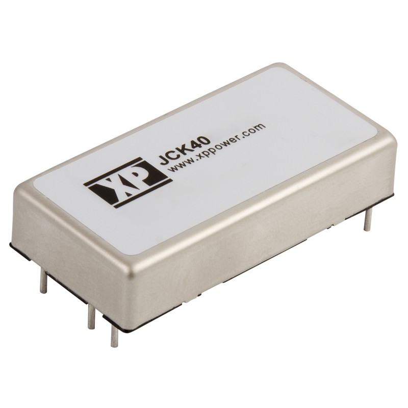1 Tube of 10 - XP Power JCK DC-DC Converter, 12V dc/ 3.33A Output, 18 - 36 V dc Input, 40W, Through Hole, +70°C Max Temp -40°C