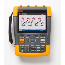 1 pcs - Fluke 190-104-III-S ScopeMeter III Series Digital Portable Oscilloscope, 4 Analogue Channels, 100MHz - RS Calibrated