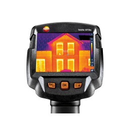 1 pcs - Testo 872s Thermal Imaging Camera, 0 - +650 °C, -30 - +100 °C, 320 x 240pixel Detector Resolution With RS