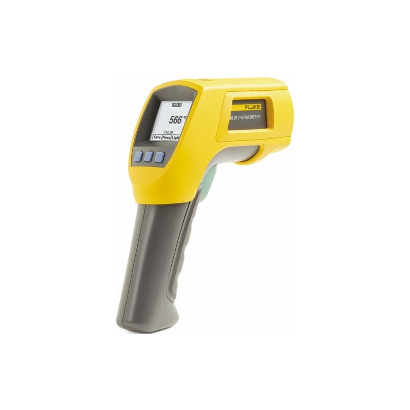 1 pcs - Fluke 566 Infrared Thermometer, -40°C Min, ±1 % Accuracy, °C and °F Measurements With RS Calibration