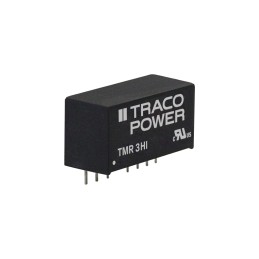1 Tube of 10 - TRACOPOWER TMR 3HI DC-DC Converter, ±5V dc/ ±300mA Output, 9 - 18 V dc Input, 3W, Through Hole, +85°C Max Temp