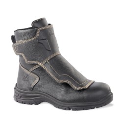 1 Pair - Rockfall Helios Black Non Metallic Toe Capped Unisex Safety Boot, UK 7, EU 41