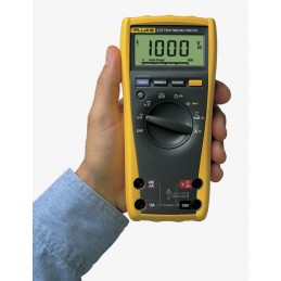 1 pcs - Fluke 177 Handheld Digital Multimeter, True RMS, 10A ac Max, 10A dc Max, 1000V ac Max