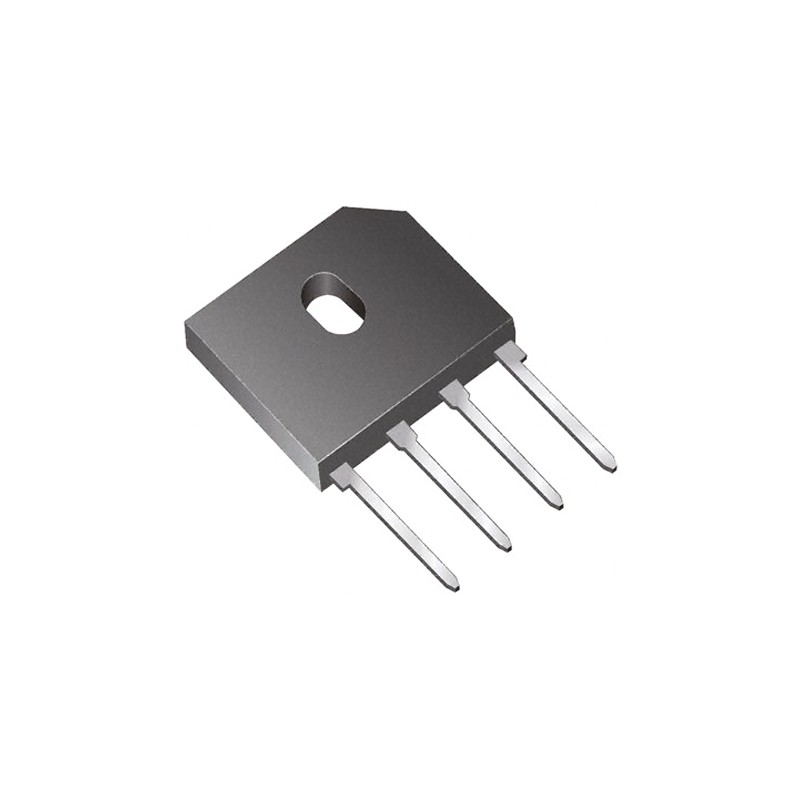 5 pcs - Vishay Bridge Rectifier, 6A, 200V, 4-Pin