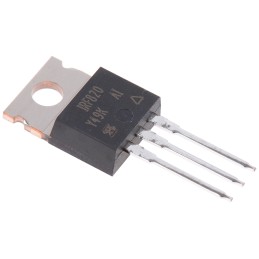 25 pcs - N-Channel MOSFET, 2.5 A, 500 V, 3-Pin TO-220AB Vishay IRF820PBF