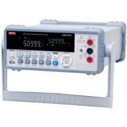 1 pcs - RS PRO IDM8342 Bench Digital Multimeter, True RMS, 10A ac Max, 10A dc Max, 750V ac Max - UKAS Calibrated