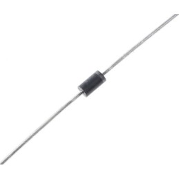 100 pcs - Vishay 400V 1A, Rectifier Diode, 2-Pin DO-204AL 1N4004-E3/54