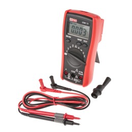 1 pcs - RS PRO IDM72 Handheld Digital Multimeter, True RMS, 10A ac Max, 10A dc Max, 750V ac Max - UKAS Calibrated