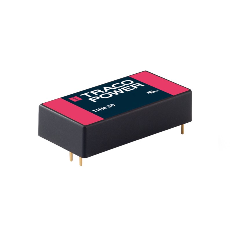 1 Tube of 10 - TRACOPOWER THM 30 DC-DC Converter, ±15V dc/ ±1A Output, 18 - 36 V dc Input, 30W, Through Hole, +80°C Max Temp