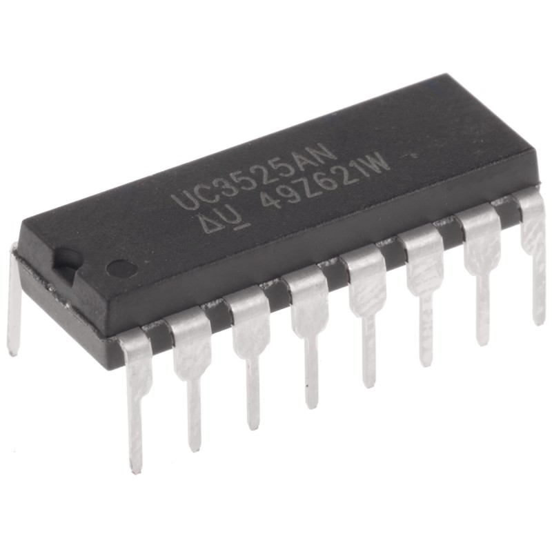5 pcs - Texas Instruments UC3525AN, Dual PWM Controller, 35 V, 400 kHz 16-Pin, PDIP