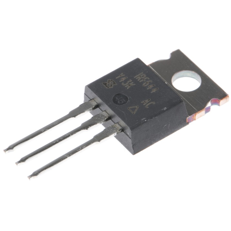 10 pcs - N-Channel MOSFET, 14 A, 250 V, 3-Pin TO-220AB Vishay IRF644PBF
