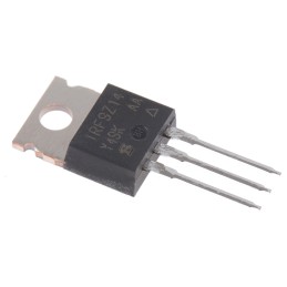 10 pcs - P-Channel MOSFET, 6.7 A, 60 V, 3-Pin TO-220AB Vishay IRF9Z14PBF