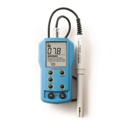 1 pcs - Hanna Instruments HI-9811-51 pH Meter, 0.1pH Accuracy, 0.1pH Resolution, 14pH Max, +70 °C Max