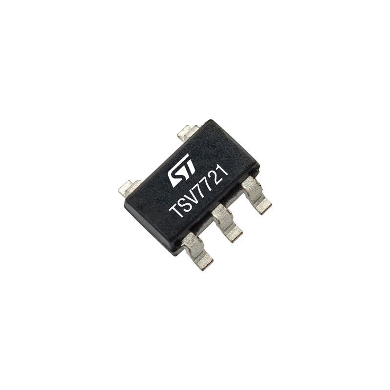 5 pcs - TSV7721IYLT STMicroelectronics, Operational Amplifier, Op Amp, RRO, 22MHz, 1.8 - 5.5 V, 5-Pin SOT23-5