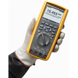 1 pcs - Fluke 287 Handheld Digital Multimeter, True RMS, 10A ac Max, 10A dc Max, 1000V ac Max