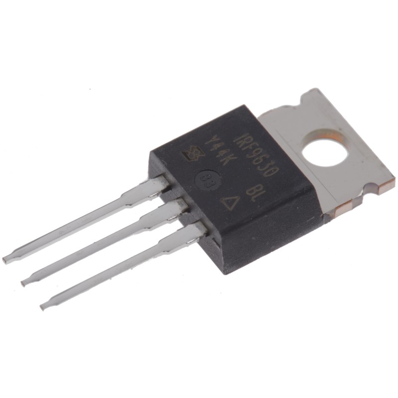 25 pcs - P-Channel MOSFET, 6.5 A, 200 V, 3-Pin TO-220AB Vishay IRF9630PBF