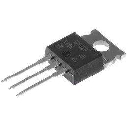 25 pcs - N-Channel MOSFET, 5.2 A, 200 V, 3-Pin TO-220AB Vishay IRF620PBF