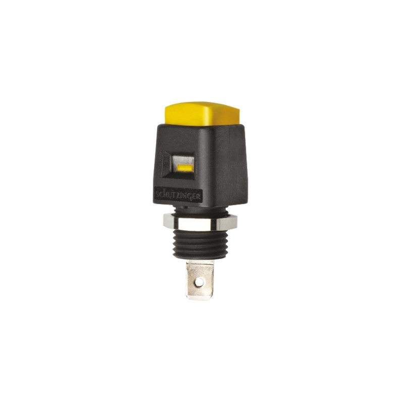1 pcs - Schutzinger Yellow Terminal Post, 33 V ac, 70V dc, 16A