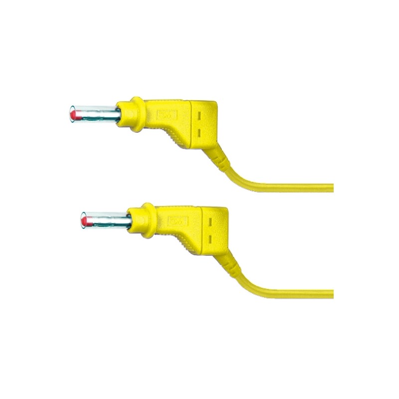 1 pcs - Staubli, 32A, 600V, Yellow, 2m Lead Length