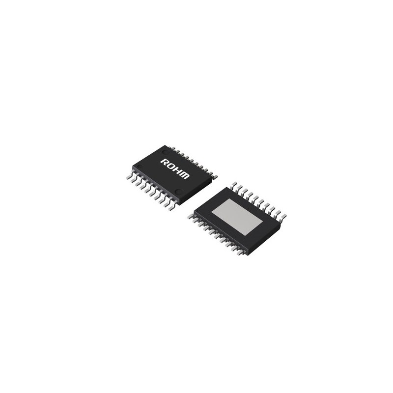 5 pcs - ROHM BD9P235MUF-CE2, 1-Channel, Step Down DC-DC Converter, Selectable 20-Pin, HTSSOP-B20