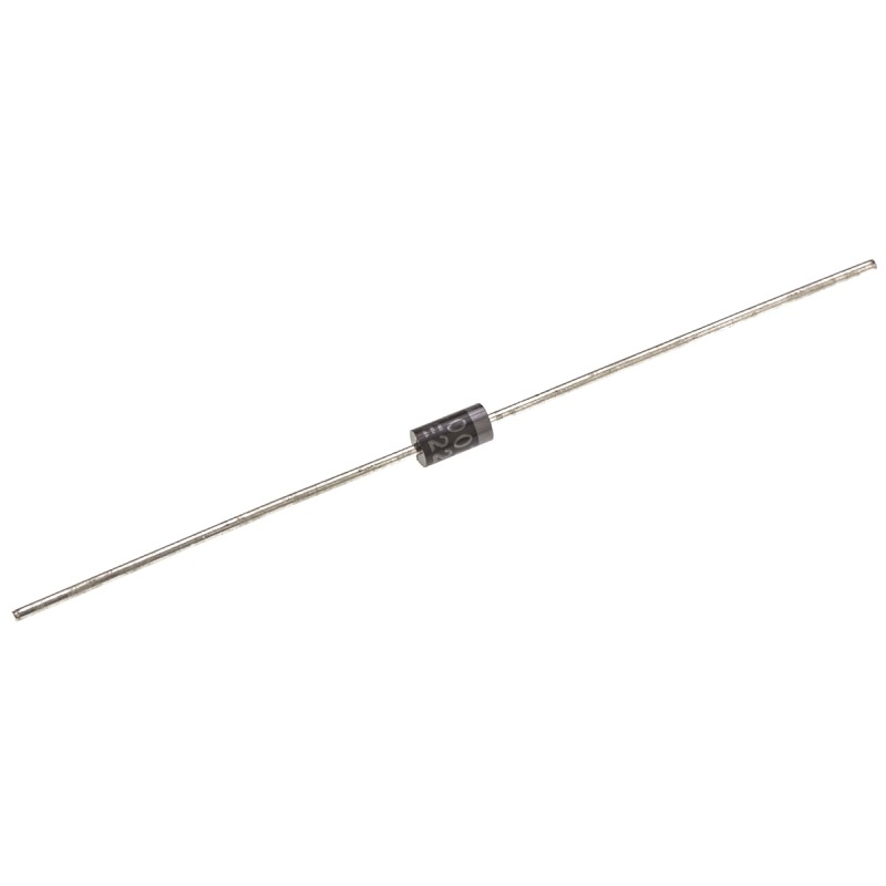 25 pcs - onsemi 1000V 1A, Rectifier Diode, 2-Pin DO-41 UF4007