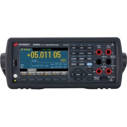 1 pcs - Keysight Technologies 34465A Bench Digital Multimeter, True RMS, 10A ac Max, 10A dc Max, 1000V ac Max - RS Calibrated