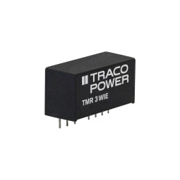 1 Tube of 10 - TRACOPOWER TMR 3WIE DC-DC Converter, 15V dc/ 200mA Output, 9 - 36 V dc Input, 3W, Through Hole, +85°C Max Temp