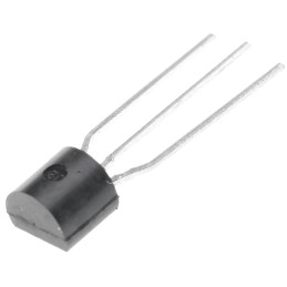 5 pcs - onsemi KSP44TA NPN Transistor, 300 mA, 400 V, 3-Pin TO-92