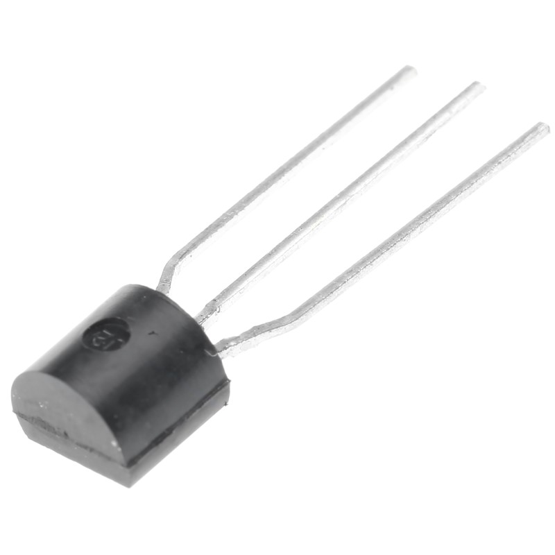 5 pcs - onsemi KSP44TA NPN Transistor, 300 mA, 400 V, 3-Pin TO-92