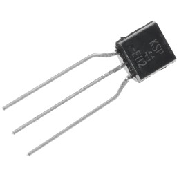 5 pcs - onsemi KSP44TA NPN Transistor, 300 mA, 400 V, 3-Pin TO-92