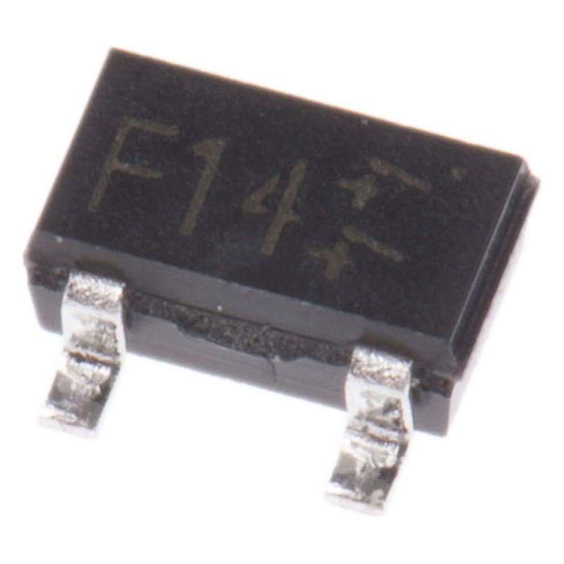 5 pcs - ROHM DTB114EKT146 PNP Digital Transistor, -500 mA, 3-Pin SMT