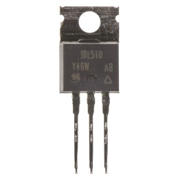 10 pcs - N-Channel MOSFET, 5.6 A, 100 V, 3-Pin TO-220AB Vishay IRL510PBF