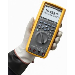1 pcs - Fluke 287 Handheld Digital Multimeter, True RMS, 10A ac Max, 10A dc Max, 1000V ac Max - RS Calibrated