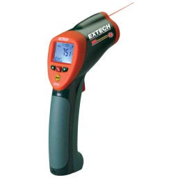 1 pcs - Extech 42545 Infrared Thermometer, -50°C Min, 2 °C Accuracy, °C and °F Measurements With RS Calibration