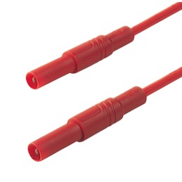 1 pcs - Hirschmann Test & Measurement, 16A, 1000V ac/dc, Red, 1m Lead Length