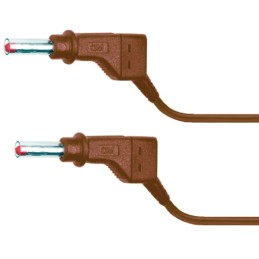 1 pcs - Staubli, 32A, 600V, Brown, 2m Lead Length